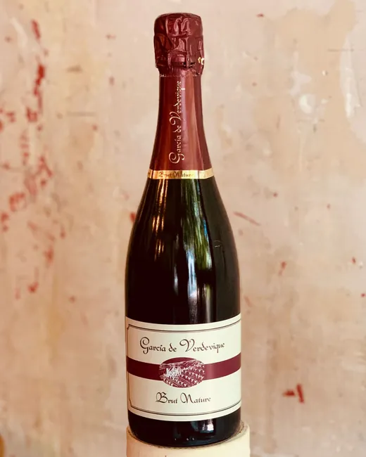 Botella de Brut Nature Verdevique