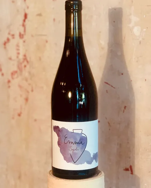 Botella de Emma Syrah